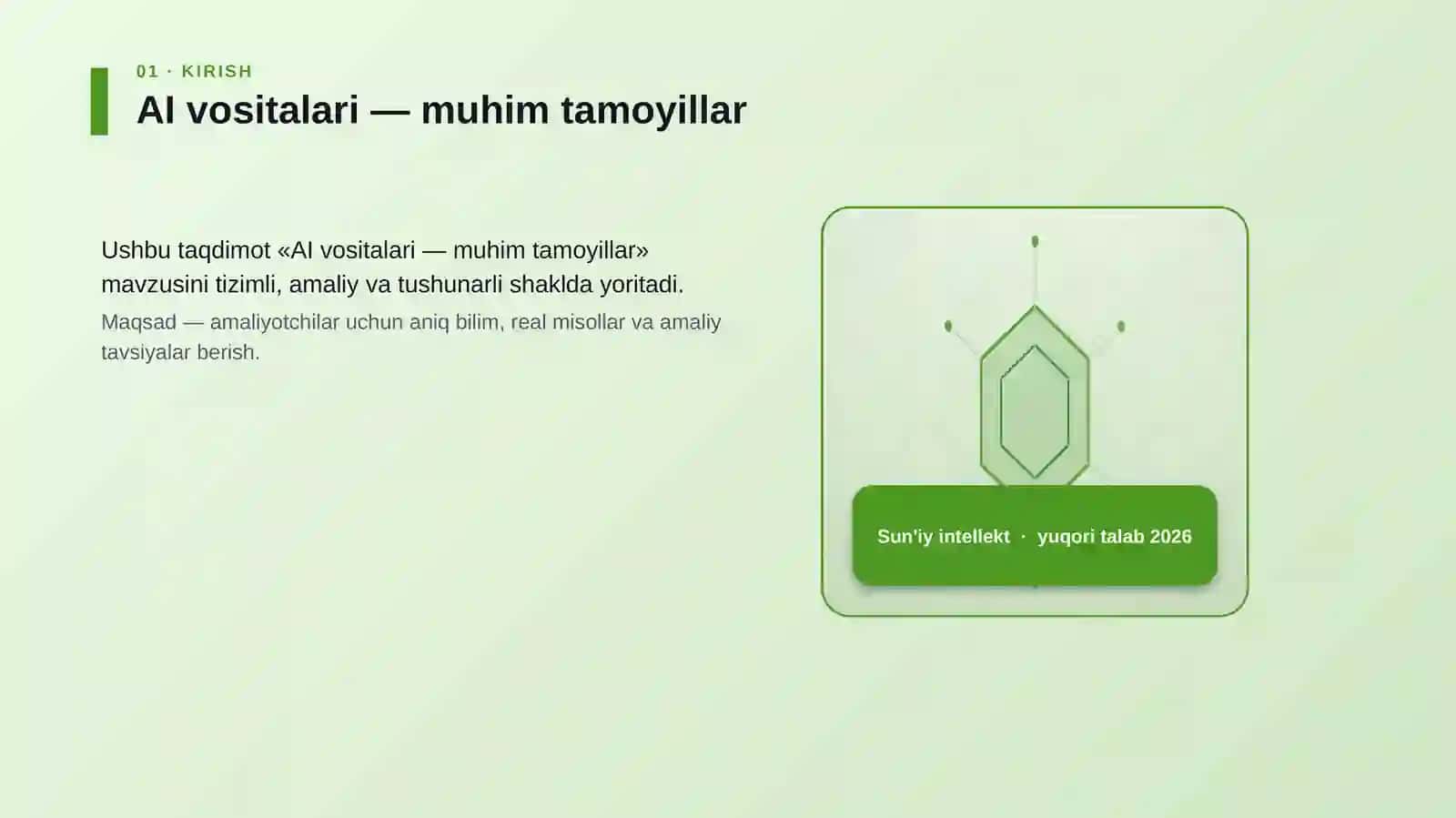 AI vositalari — muhim tamoyillar 3