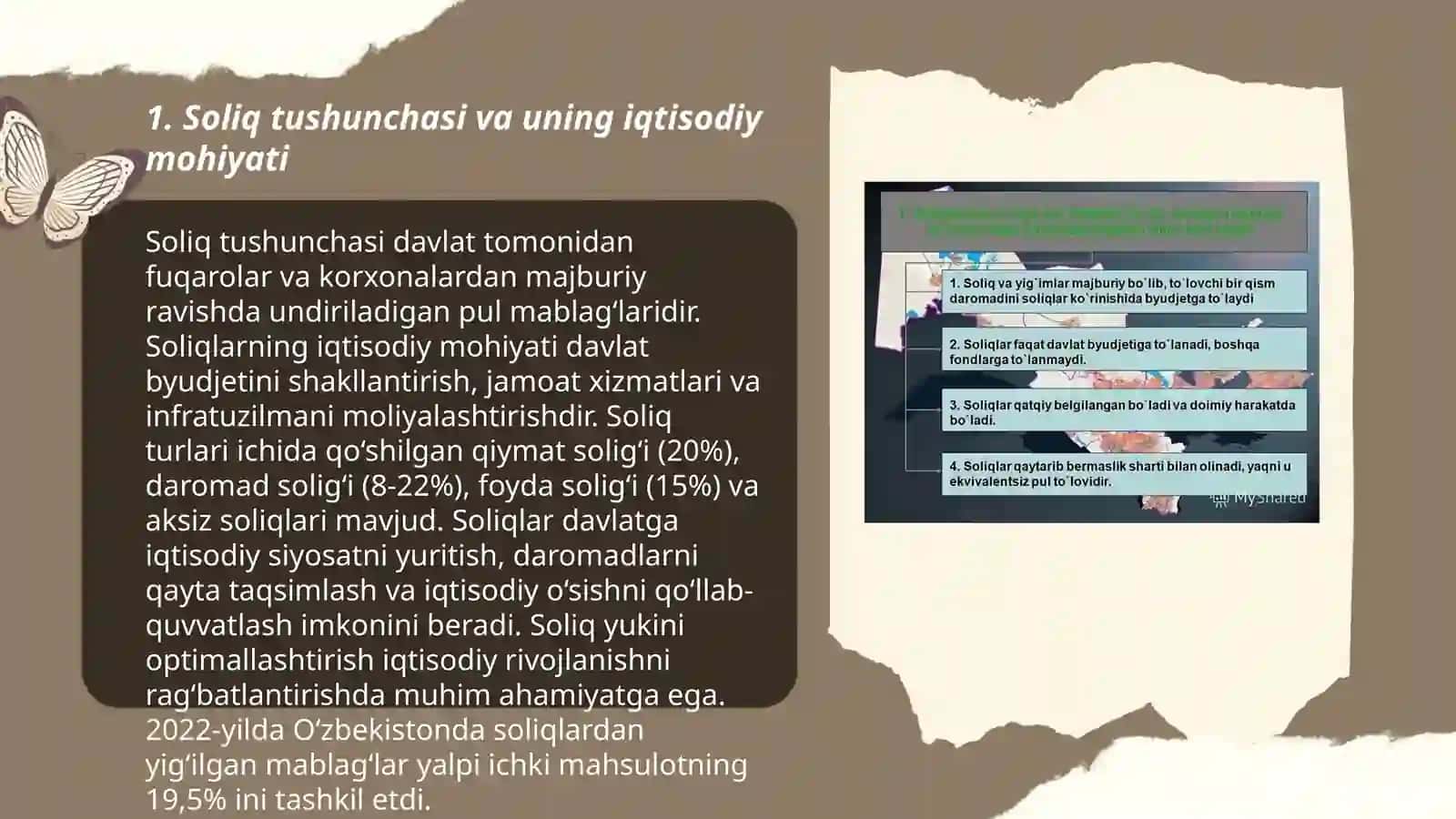 Soliqlarning iqtisodiyoti, mohiyati va axamiyati 3