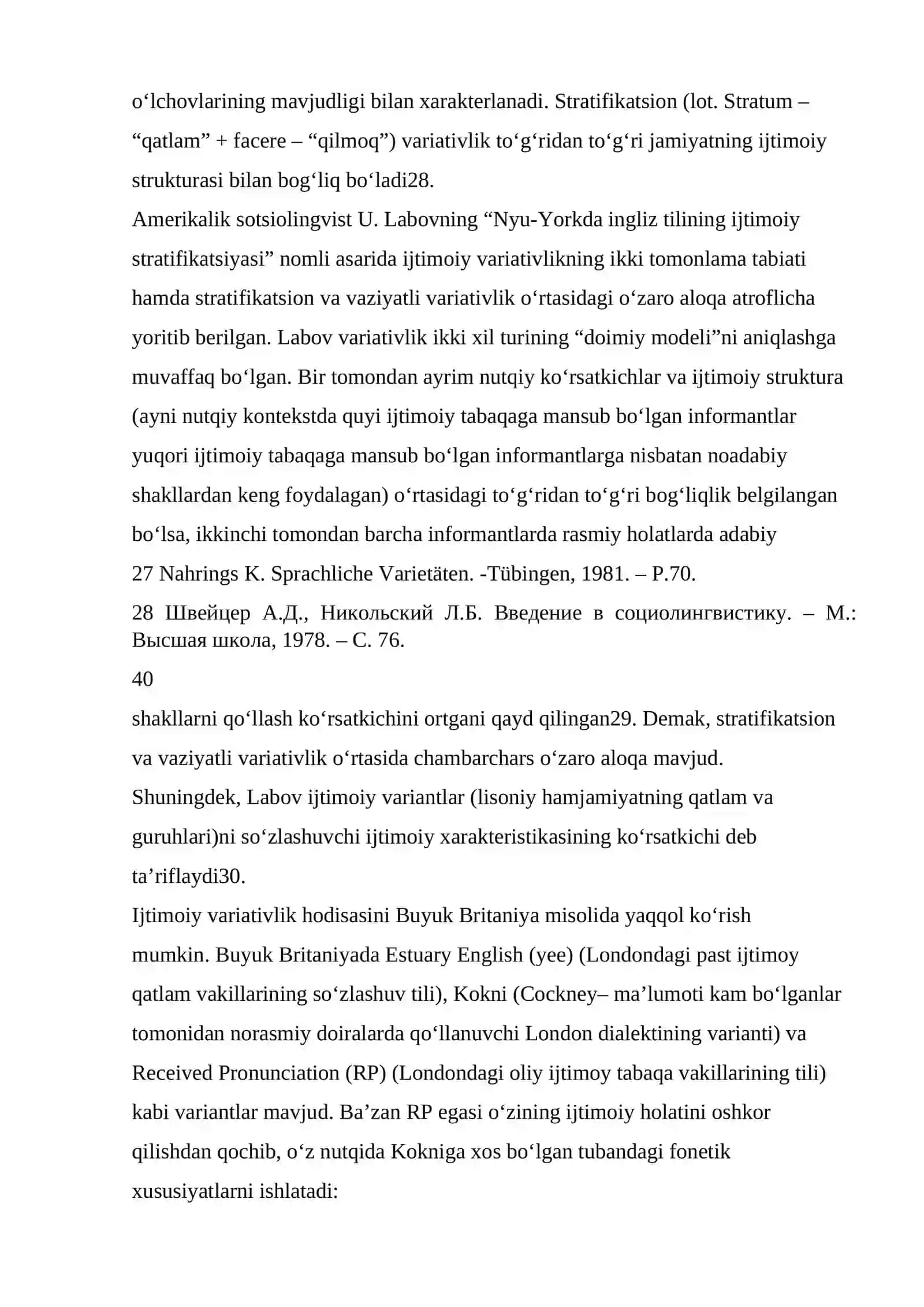 VARIATIVLIK TURLARI. IJTIMOIY VARIATIVLIK. GENDER VARIATIVLIK 3