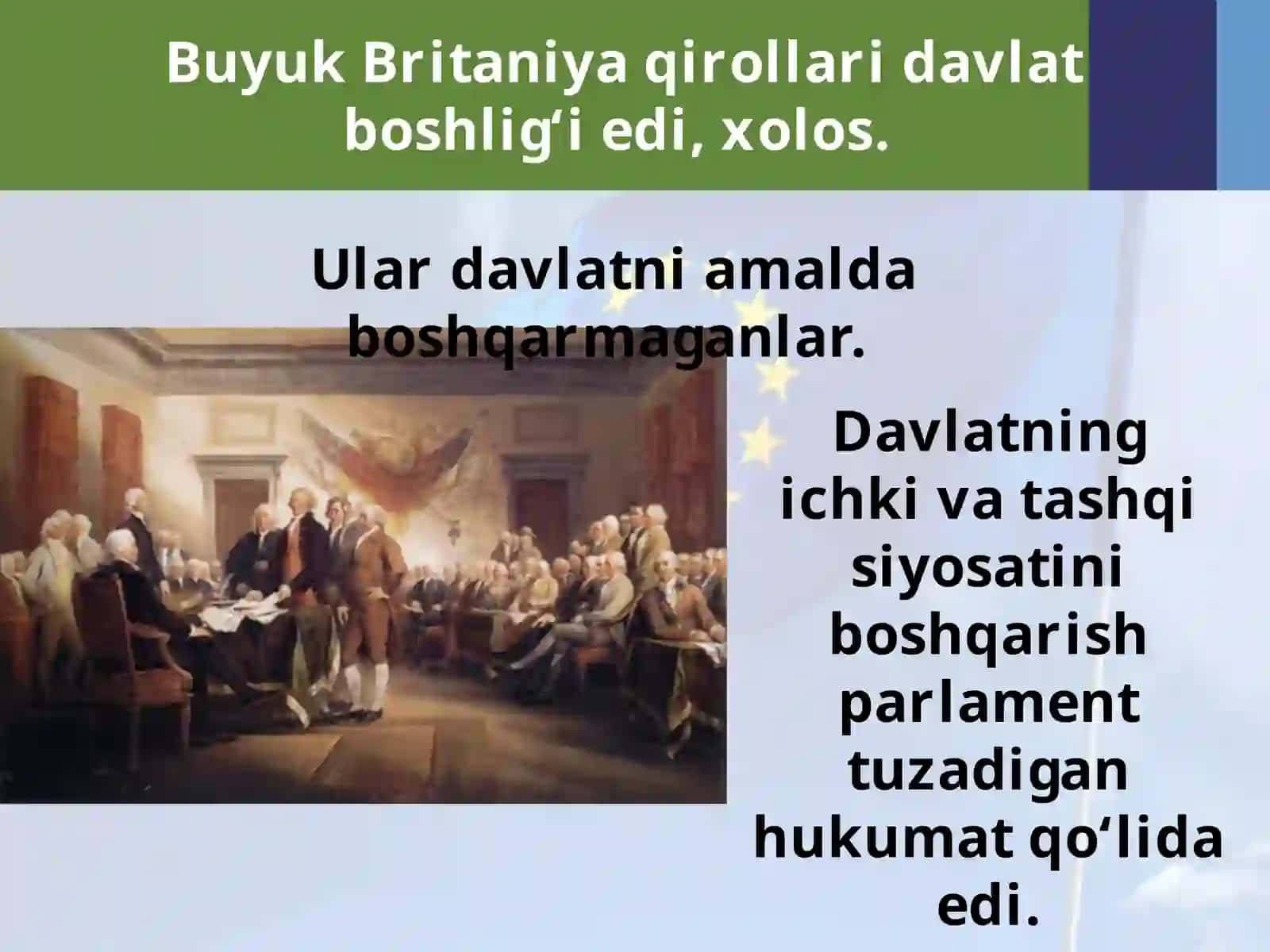 Siyosiy va iqtisodiy ahvoliyotlar Britanniyada 3
