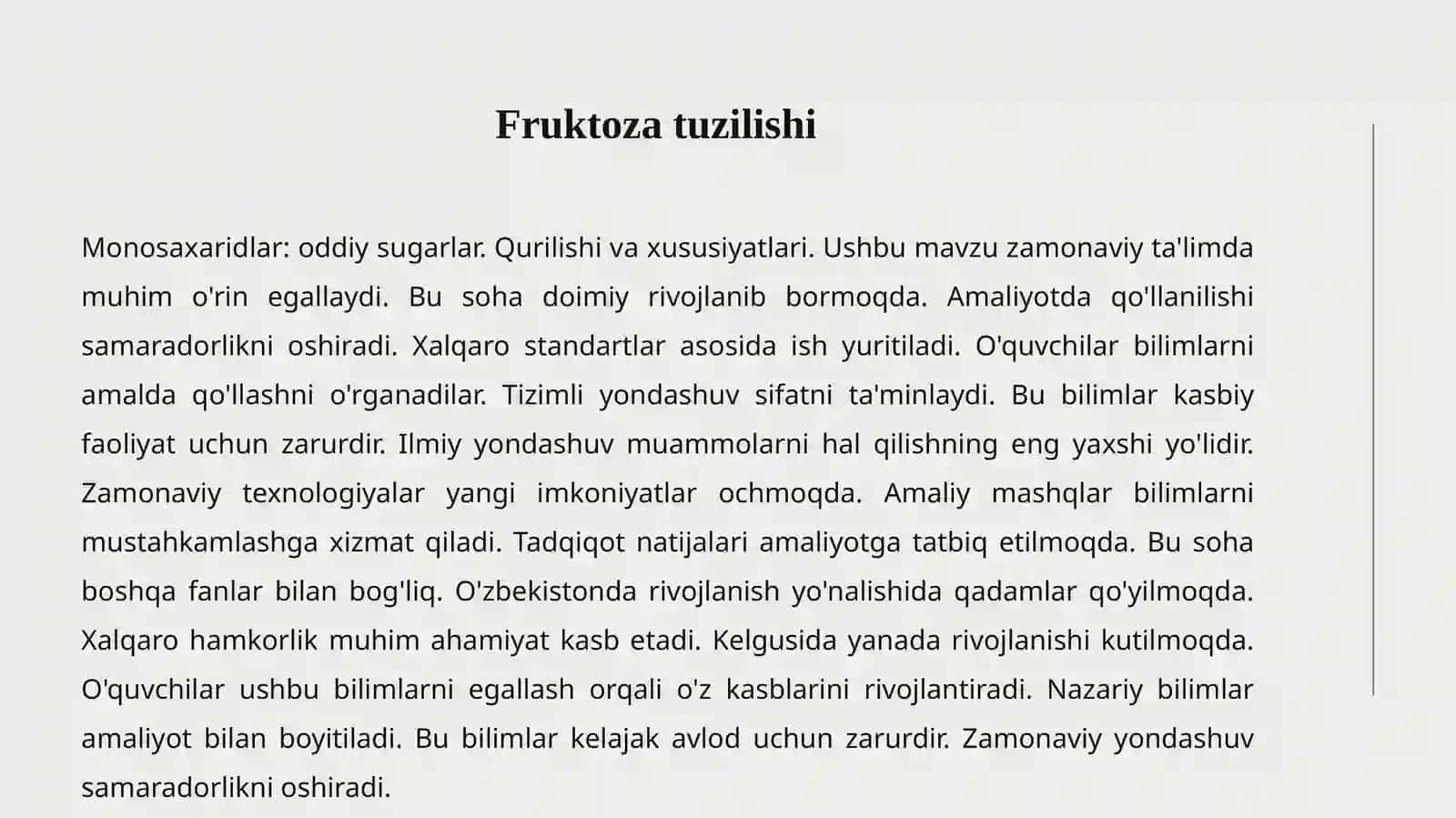 FRUKTOZA VA GALAKTOZA 3