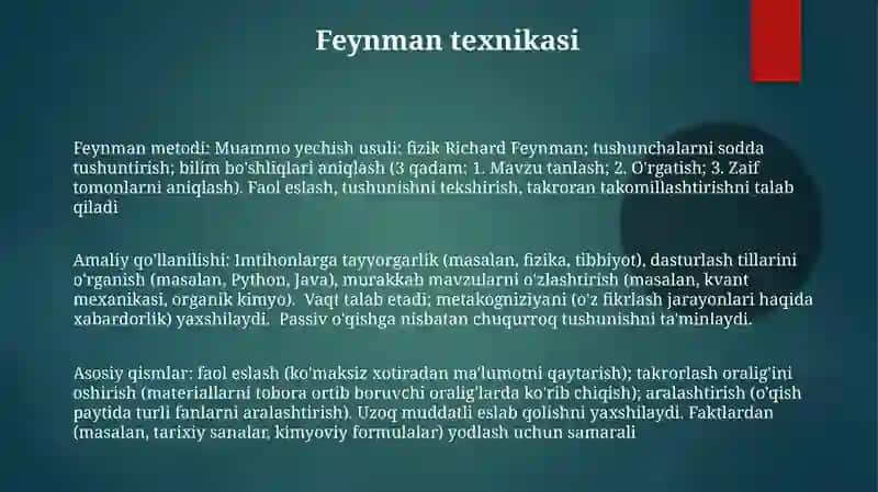 Feynman Metodi 3