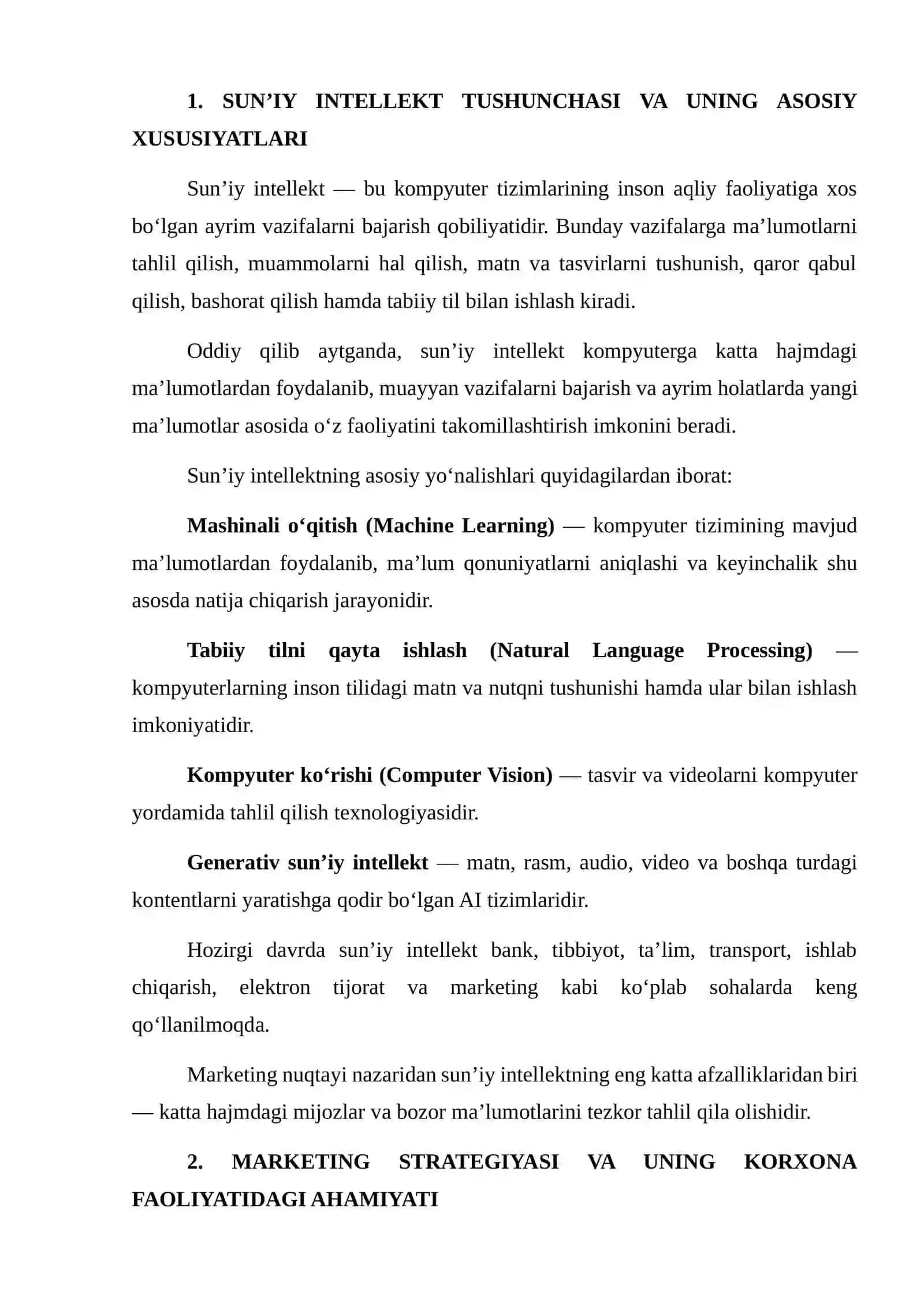 SUN’IY INTELLEKT VA MARKETING STRATEGIYASI 3