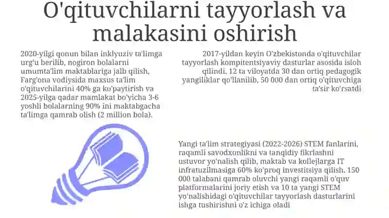 Oʻzbekiston Respublikasi rivojining yangi bosqichida ta'lim tarbiya islohotlari 3