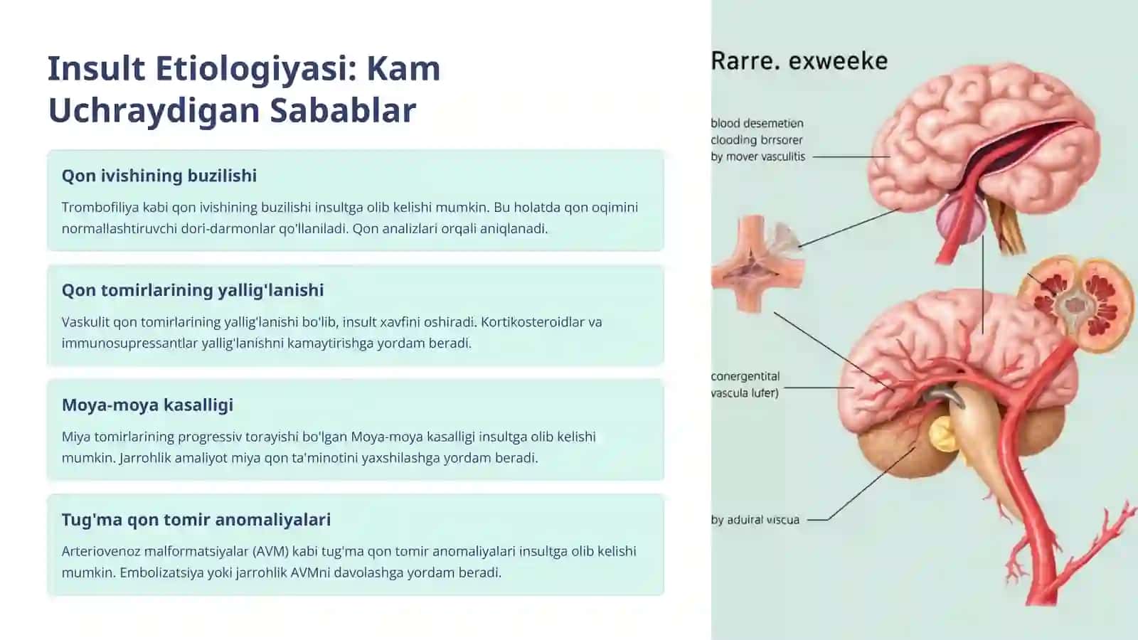 Insult Etiologiyasi, Tasnifi va Insultlarda Birinchi Yordam Algoritmi 3