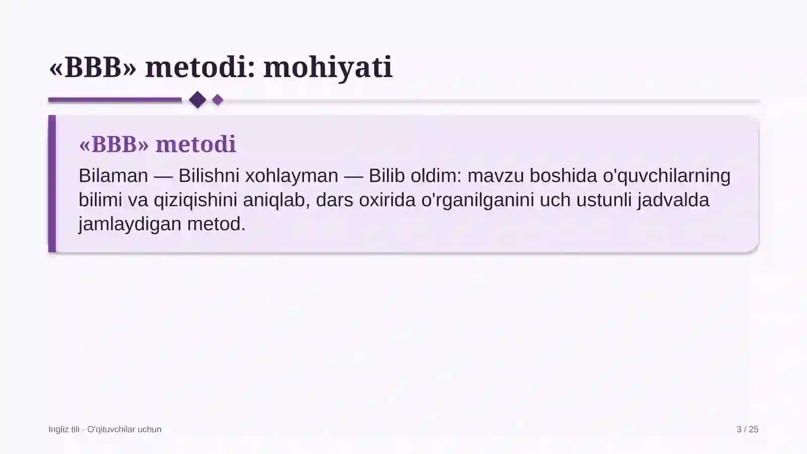 ingliz tili darslarida bbb metodidan foydalanish 7427 3
