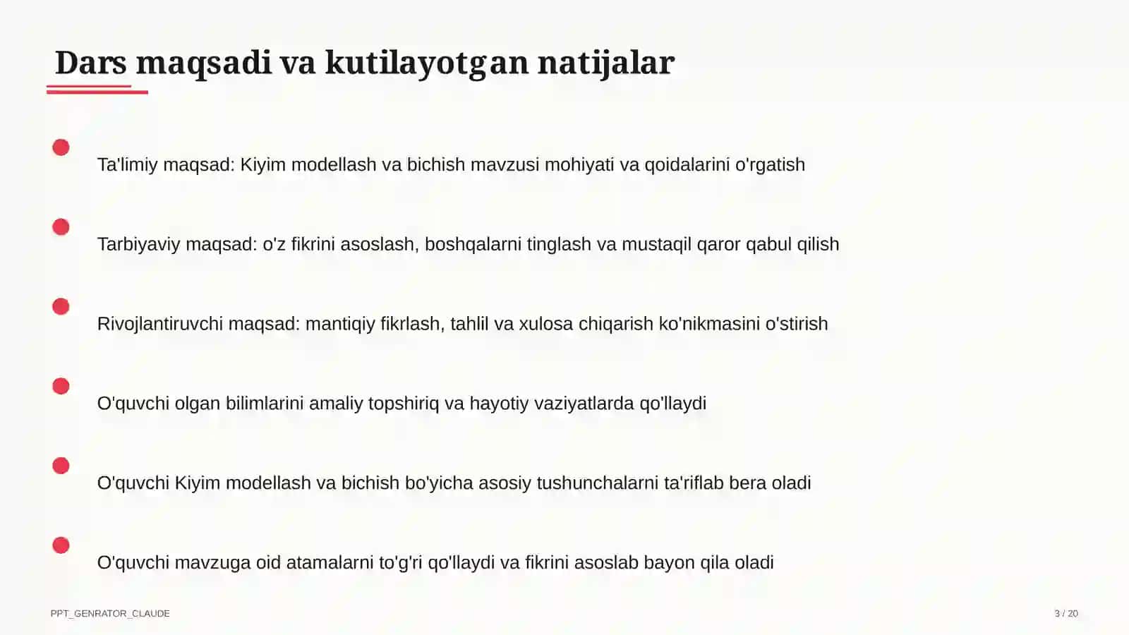 Kiyim modellash va bichish (7-sinf) 3