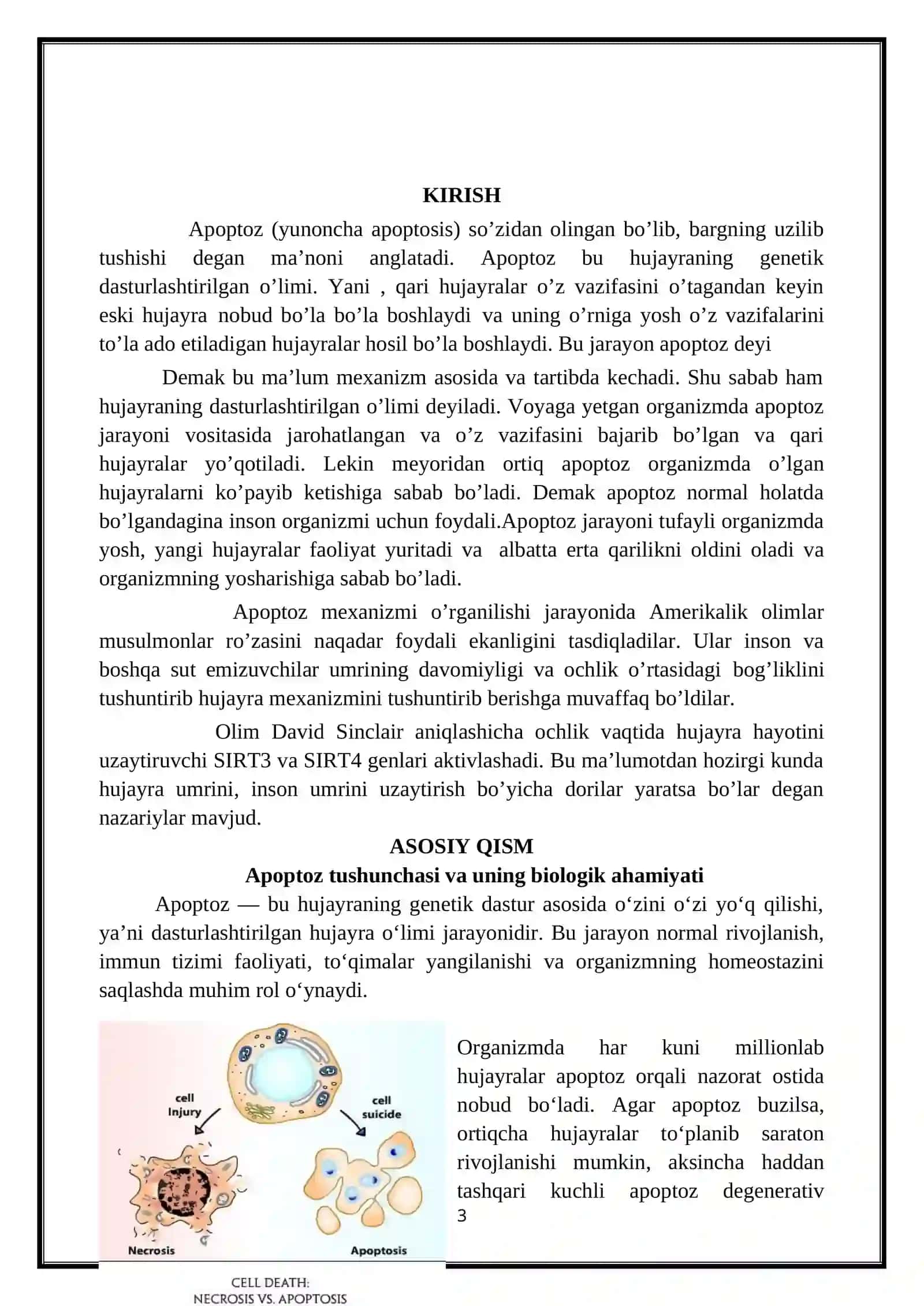 APOPTOZ MEXANIZMLARI 3