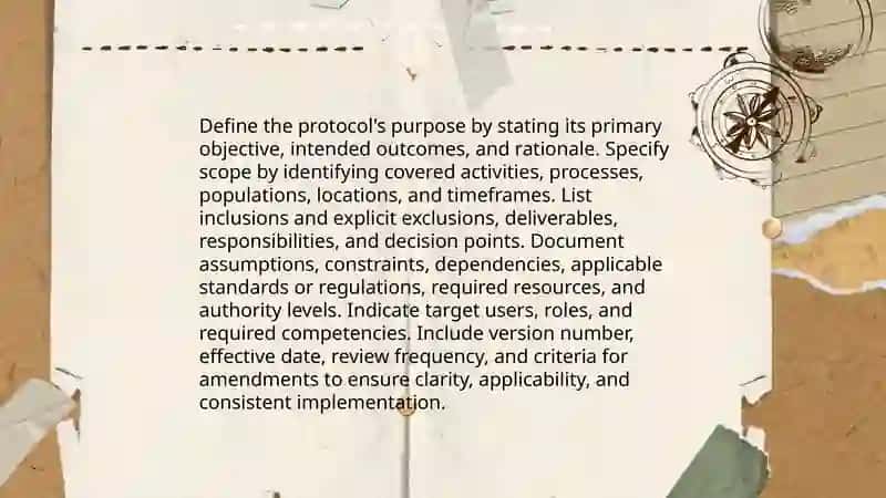 Writing protocols 3