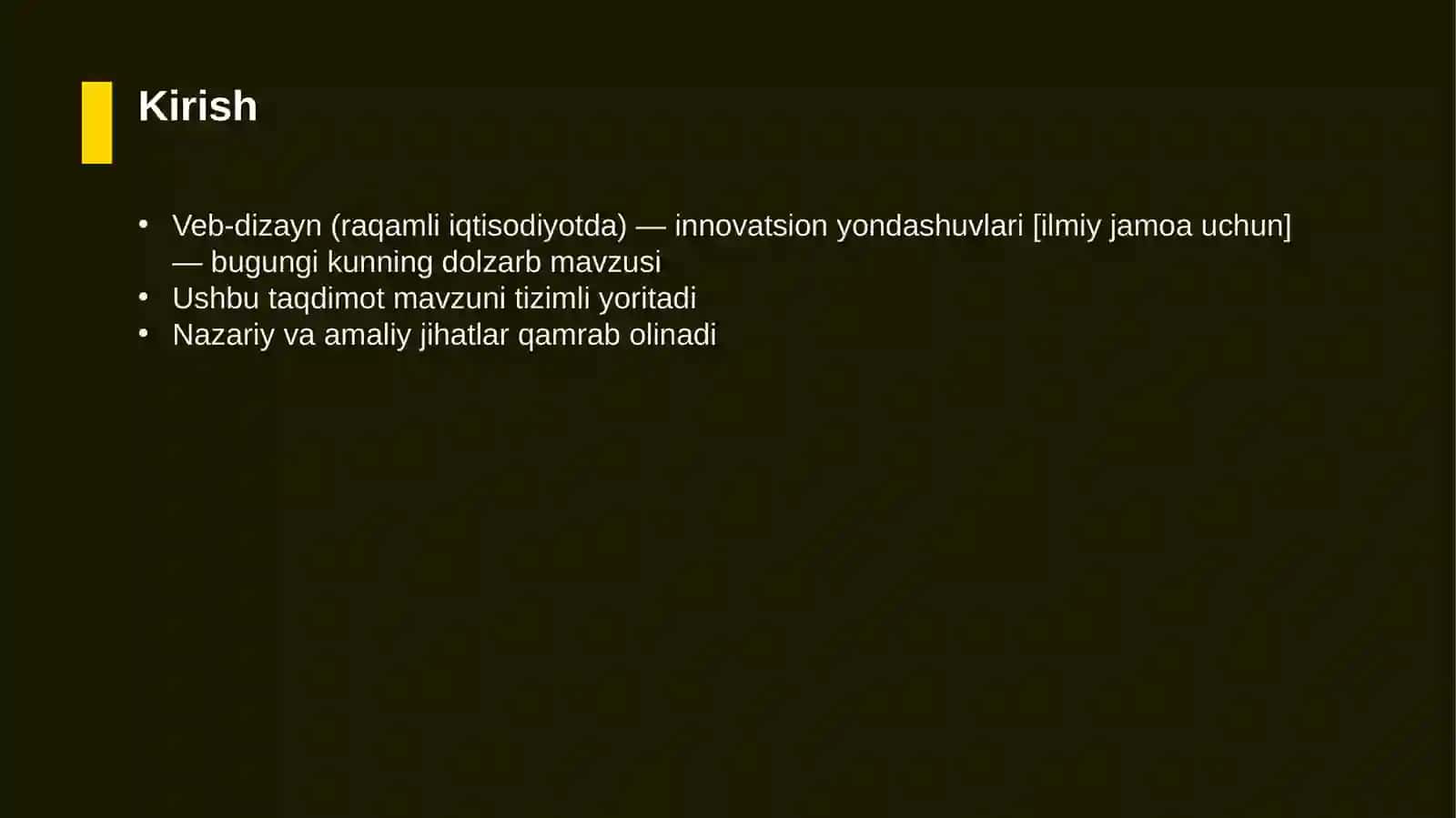 Veb-dizayn (raqamli iqtisodiyotda) — innovatsion yondashuvlari [ilmiy jamoa uchun] 3