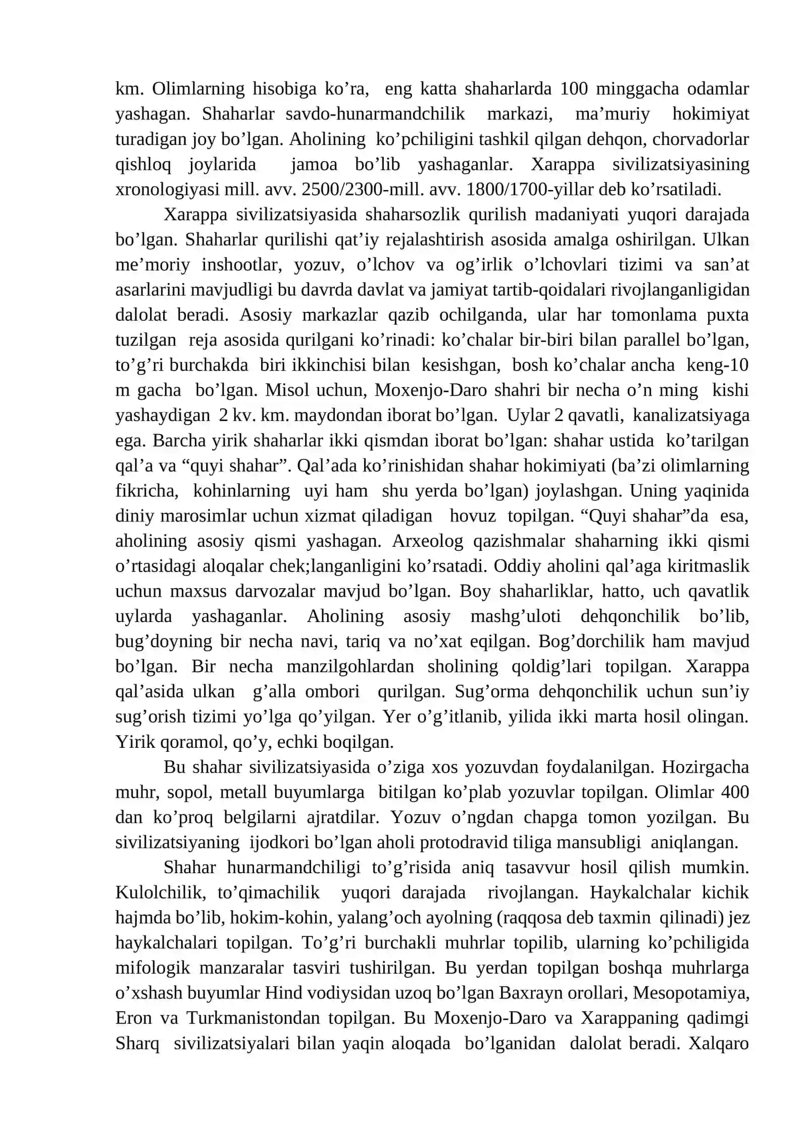 Qadimgi Xitoy, Hindiston va Yaponiya sivilizatsiyalari 3