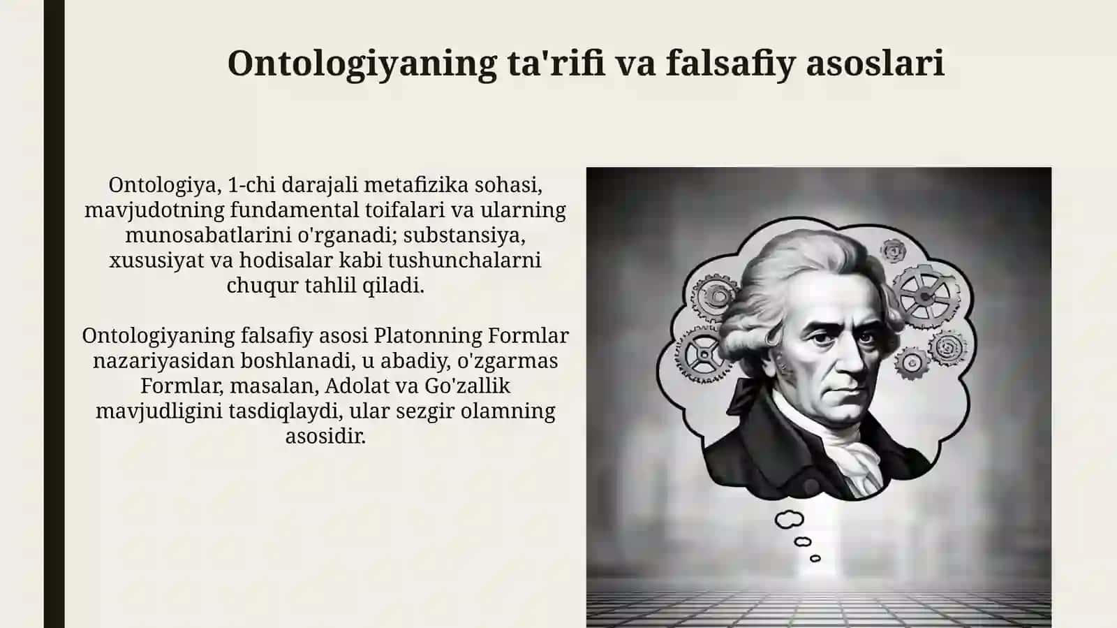 Ontologiya borliq falsafasi va mantiqi 3