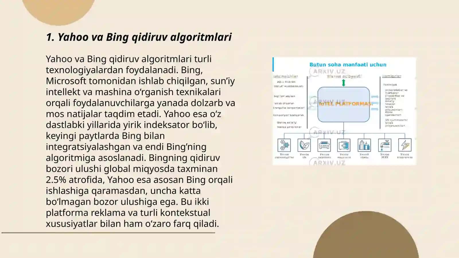 Yahoo va Bing qidiruv algoritmlari 3