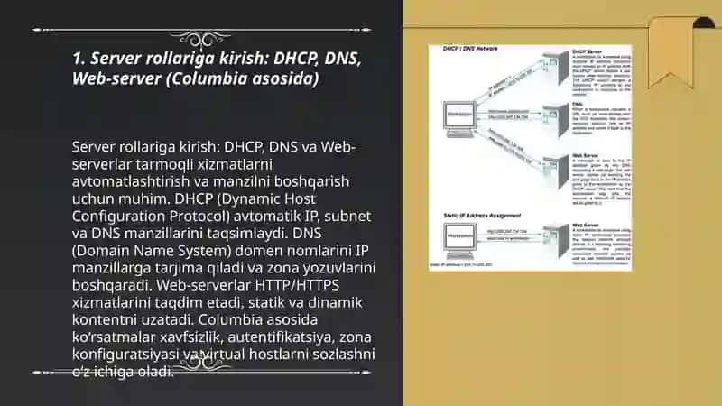 Server rollarini sozlash 3