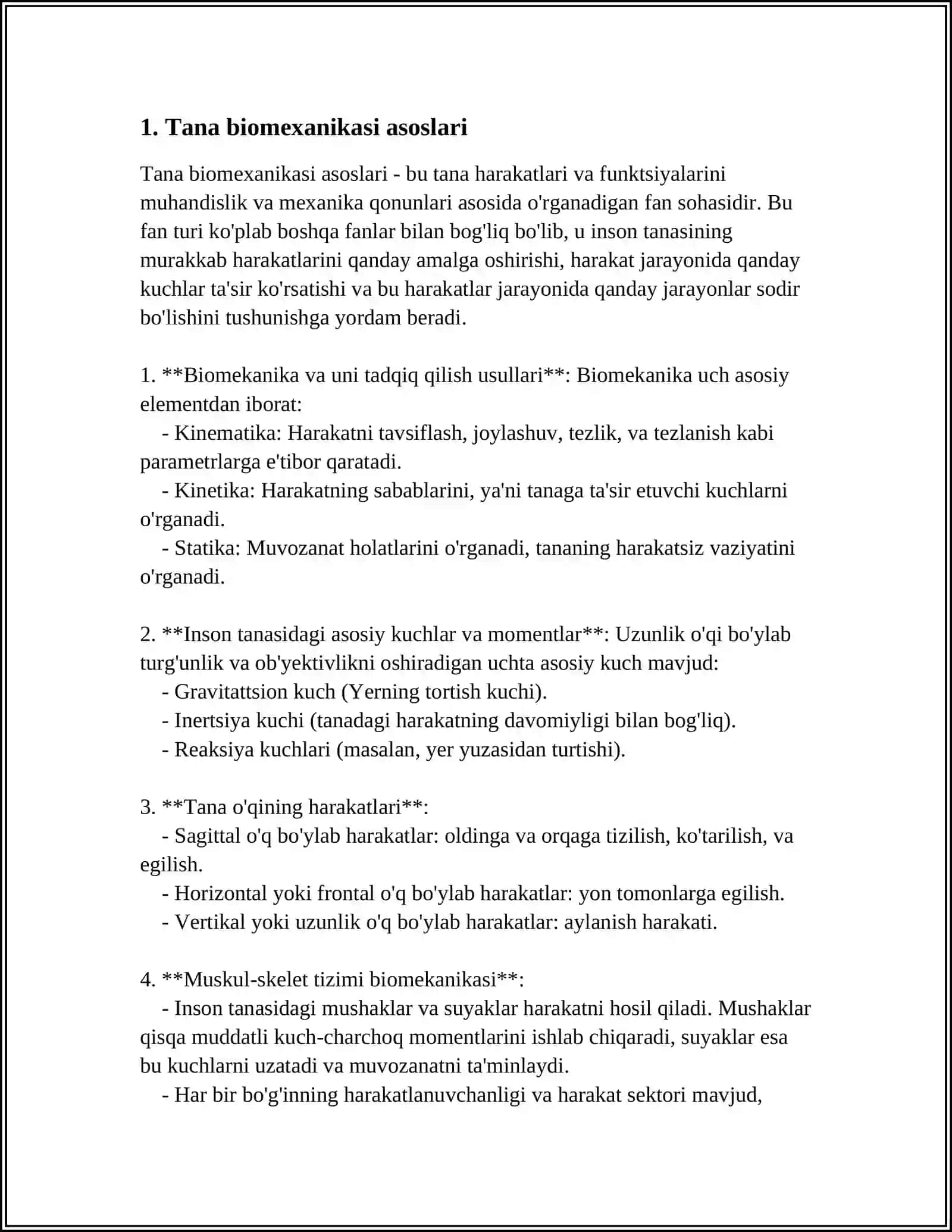 TANA BIOMEXANIKASI VA BEMORNING XAVFSIZLIGINI TAMINLASH 3