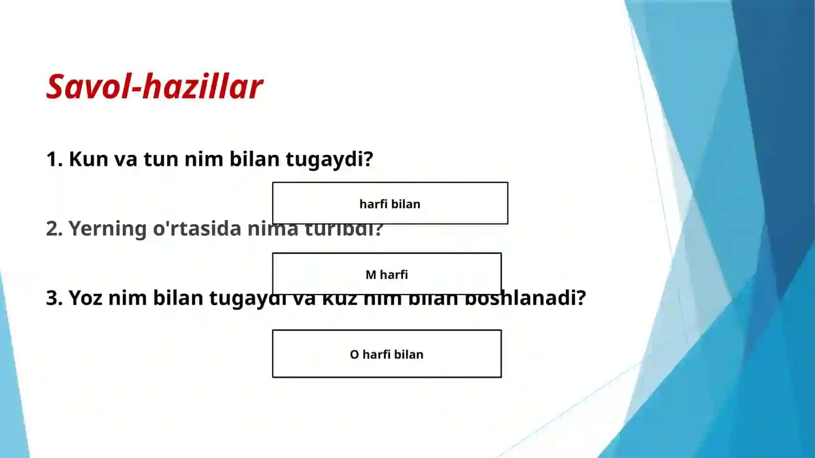 Informatika - O'yin orqali o'rganamiz 3