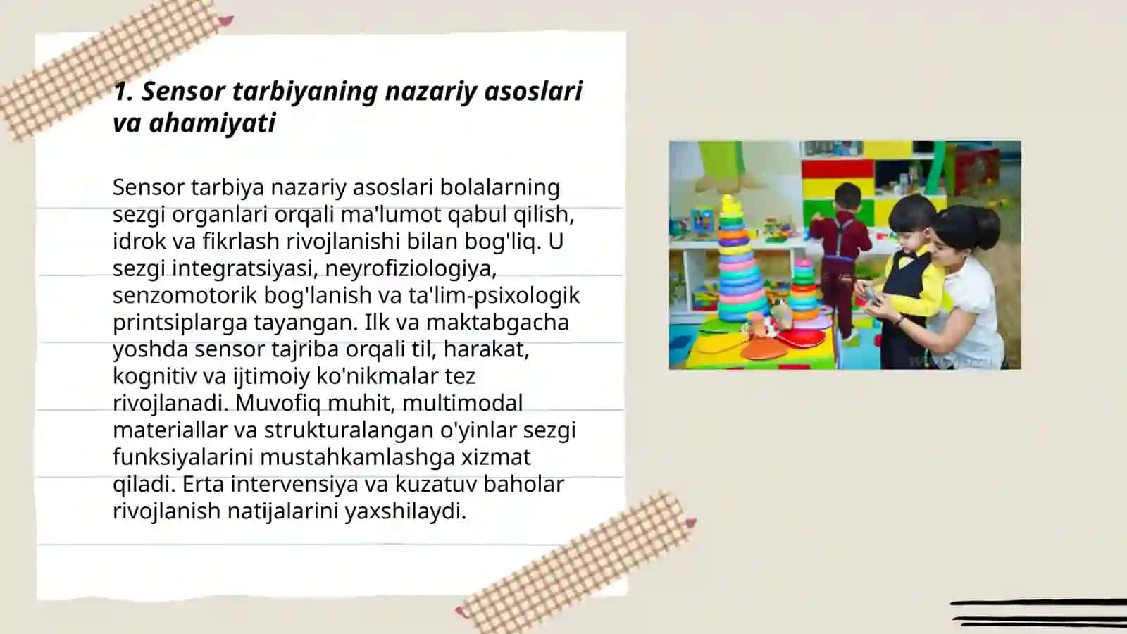 Ilk va maktabgacha yoshdagi bolalarni sensor tarbiyasi 3