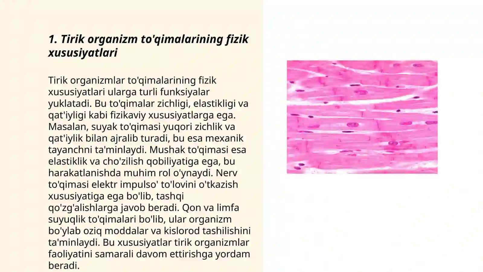 Tirik organizm to'qima va hujayraga fizik omillarning ta'siri 3