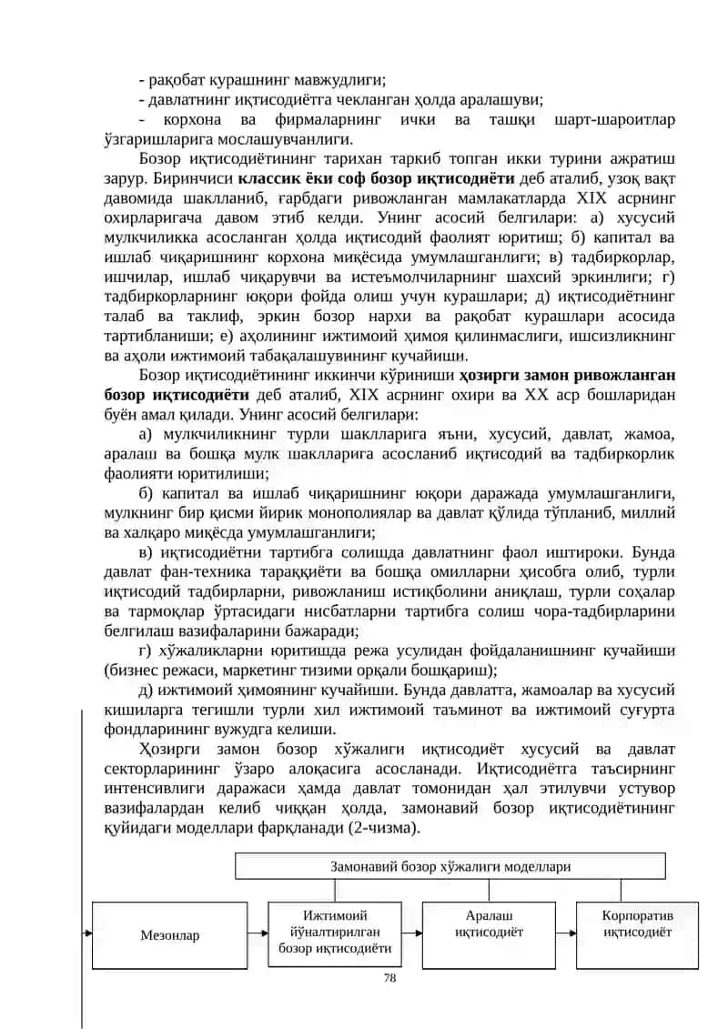 5-МАВЗУ. Бозор иқтисодиётининг мазмуни ва амал қилиши 3