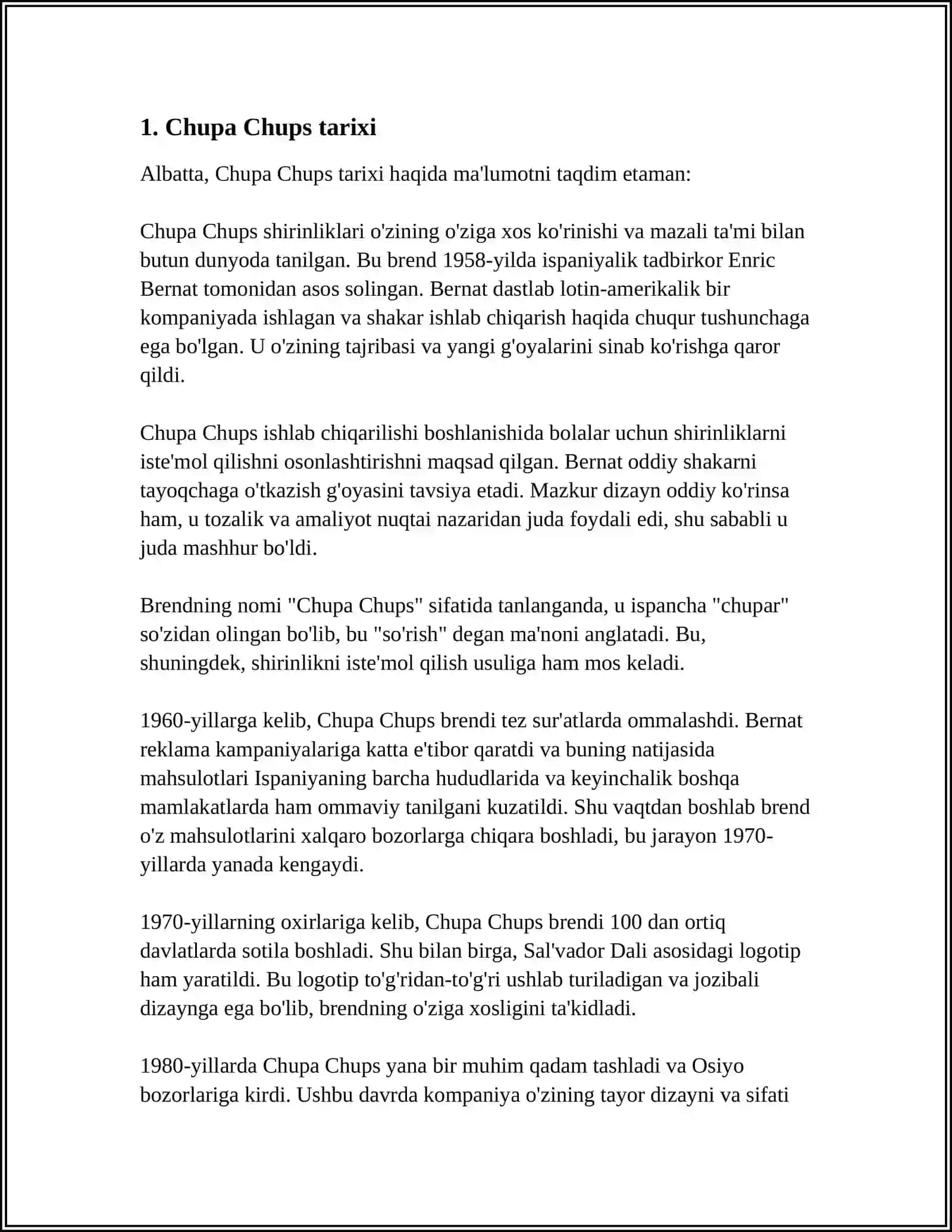 CHUPA CHUPS 3