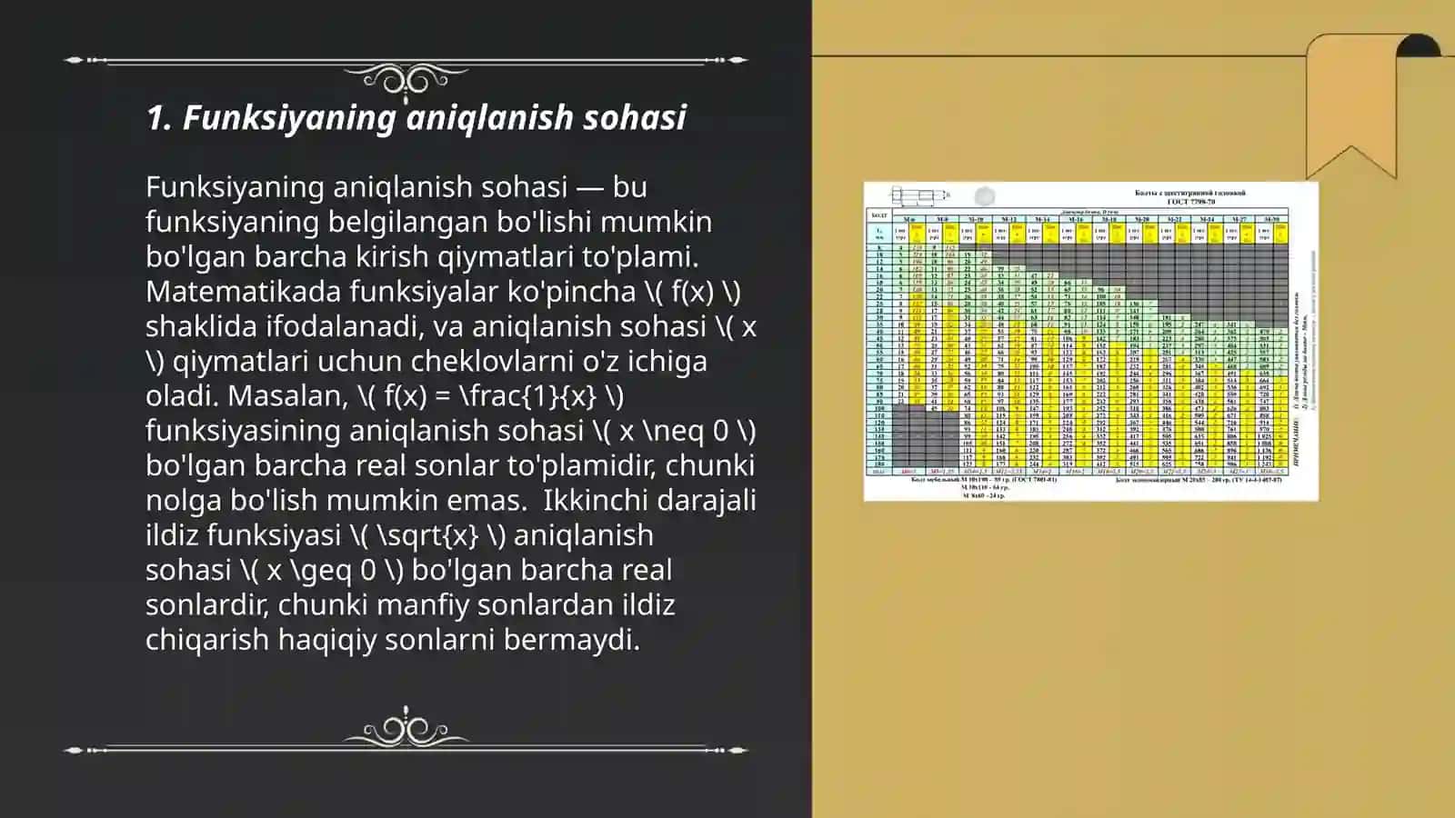 Funksiyani to'la tekshirish 3