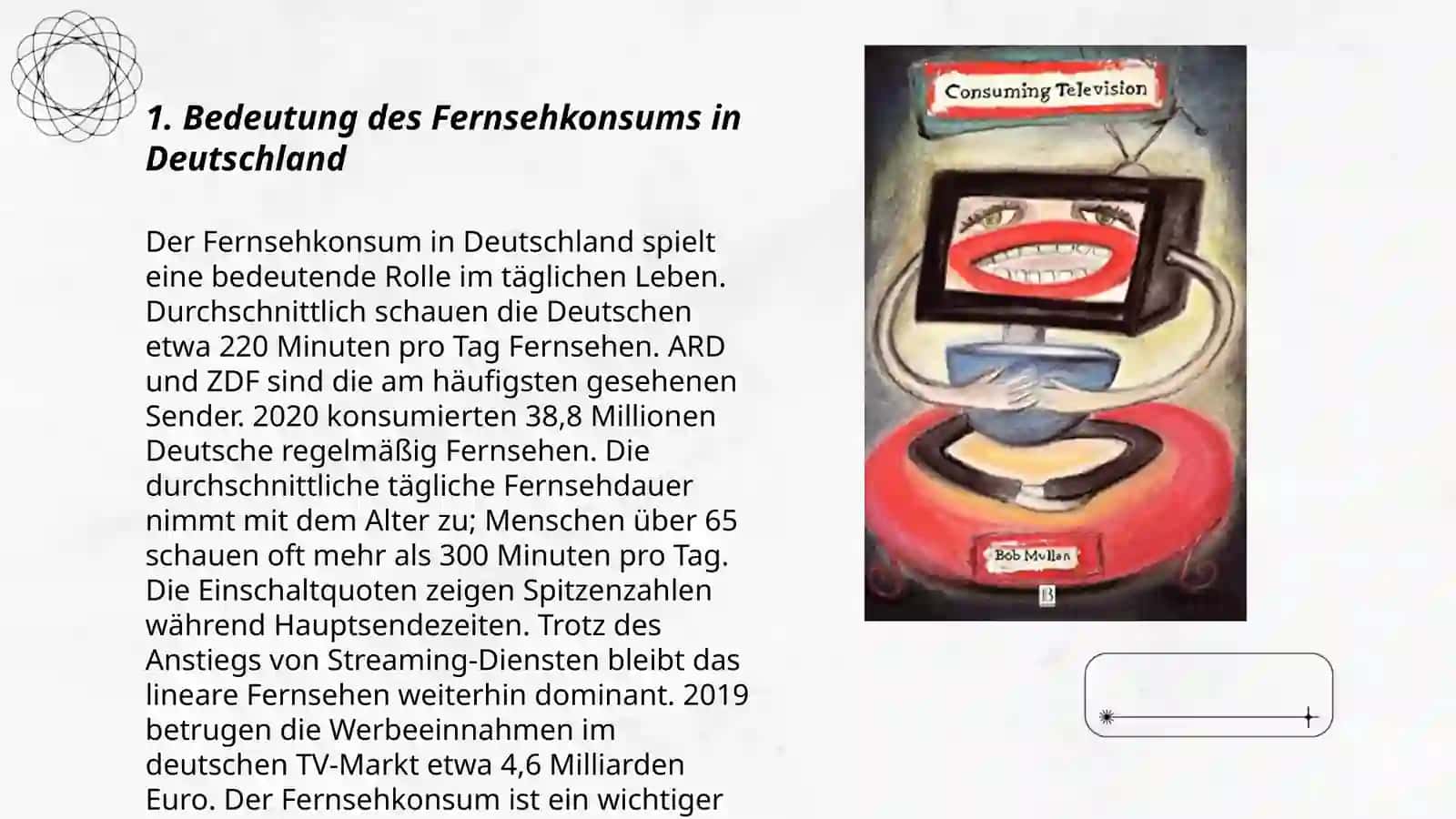 Bedeutung des Fernsehkonsums in Deutschland 3