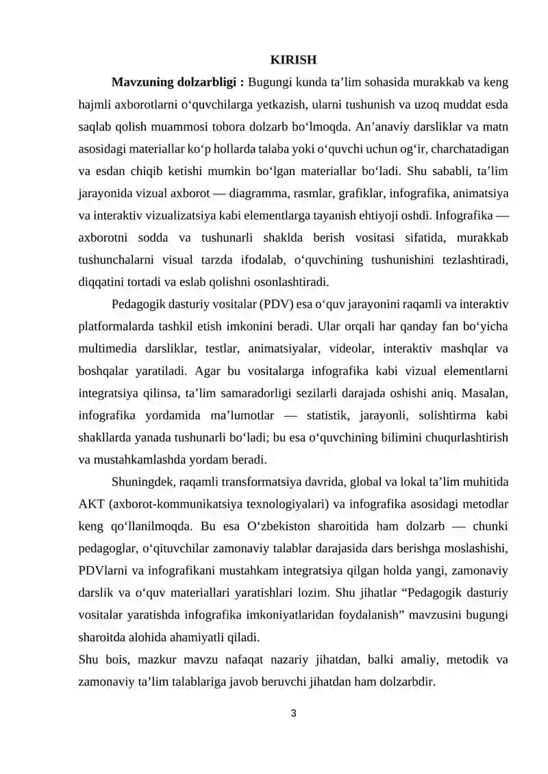 Pedagogik dasturiy vositalar yaratishda infografika imkoniyatlaridan foydalanish 3