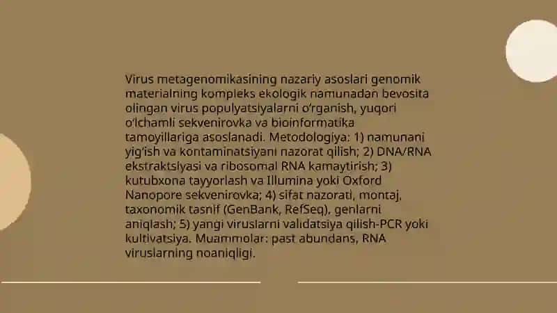 Virus Metogenomikasi 3