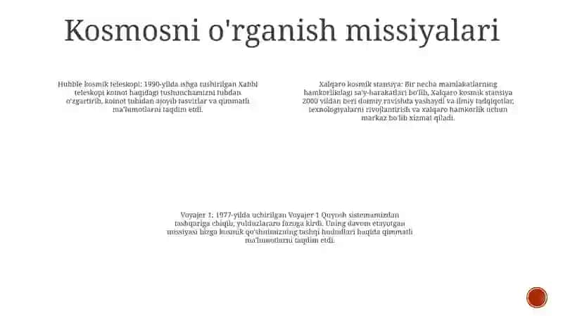 Kosmik Taqdqiqotlar 3