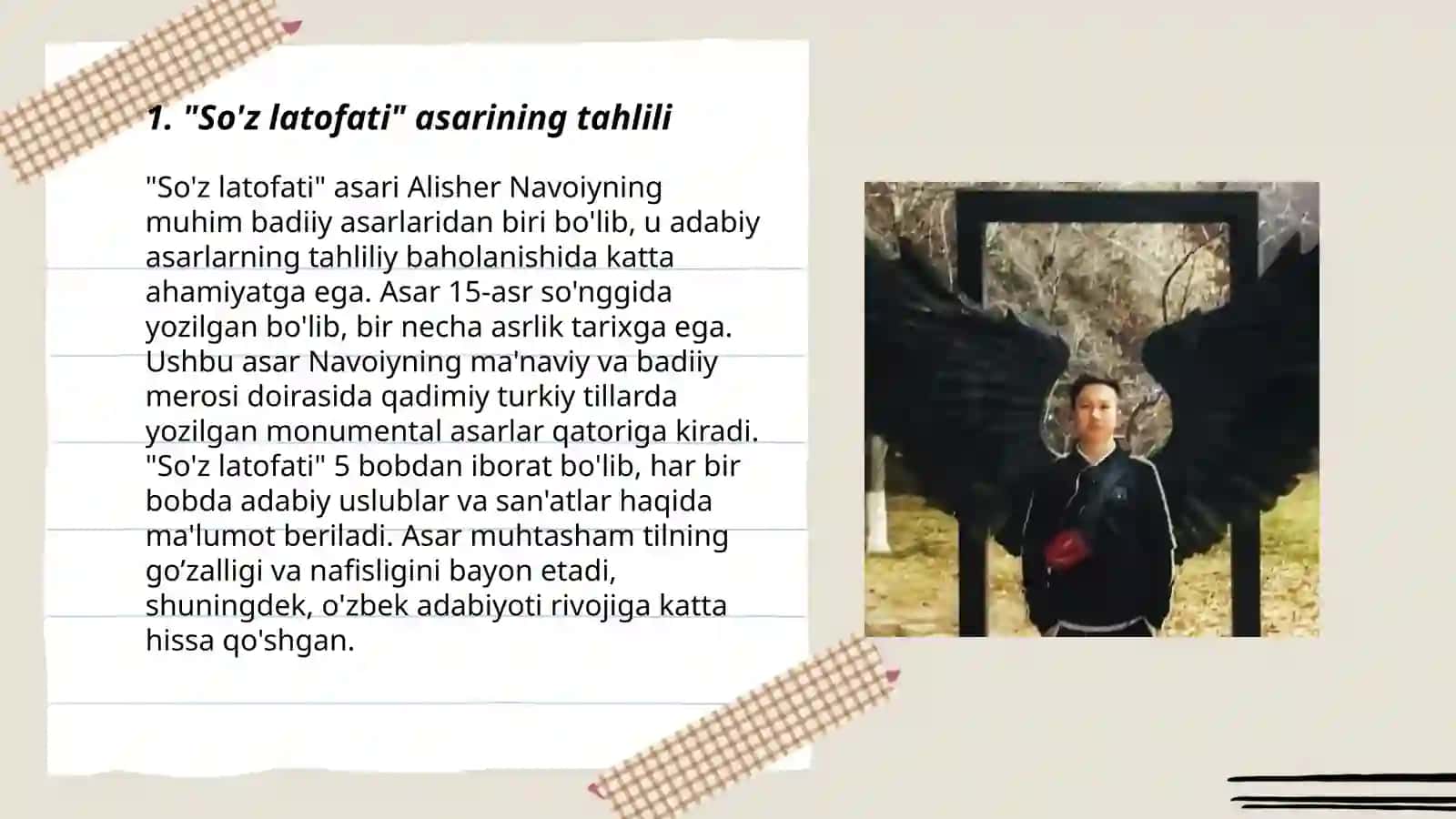 "So'z latofati" asari 3