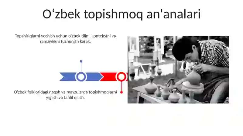 O'zbek topishmoqlarini yig'ish va tahlil qilish 3