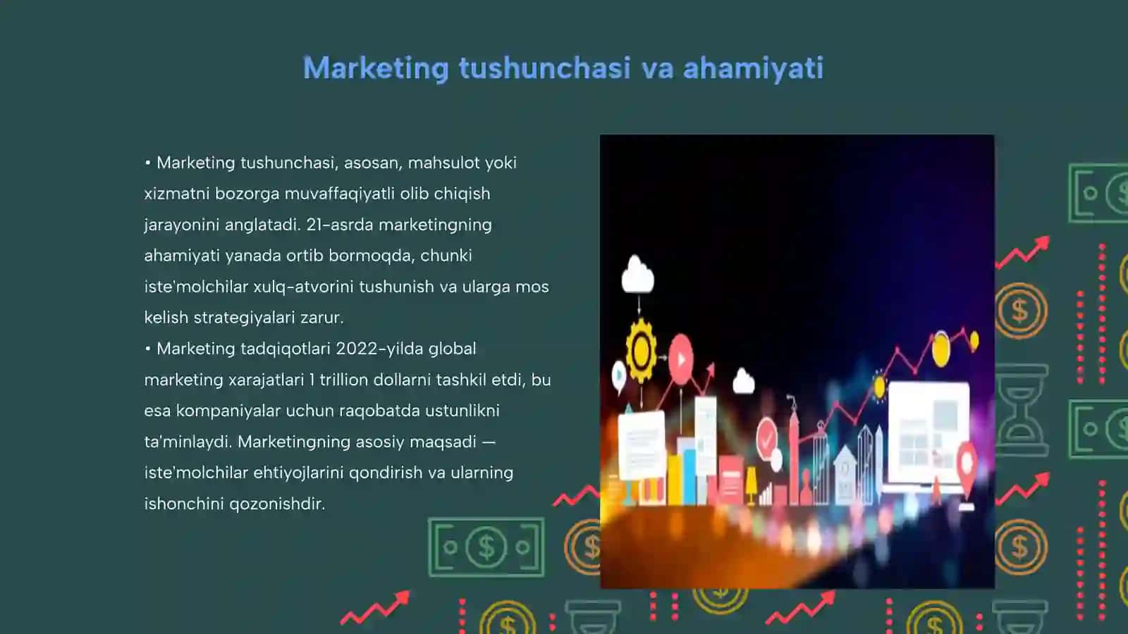 Marketingning funksiyalari vazifalari va tamoyillari 3