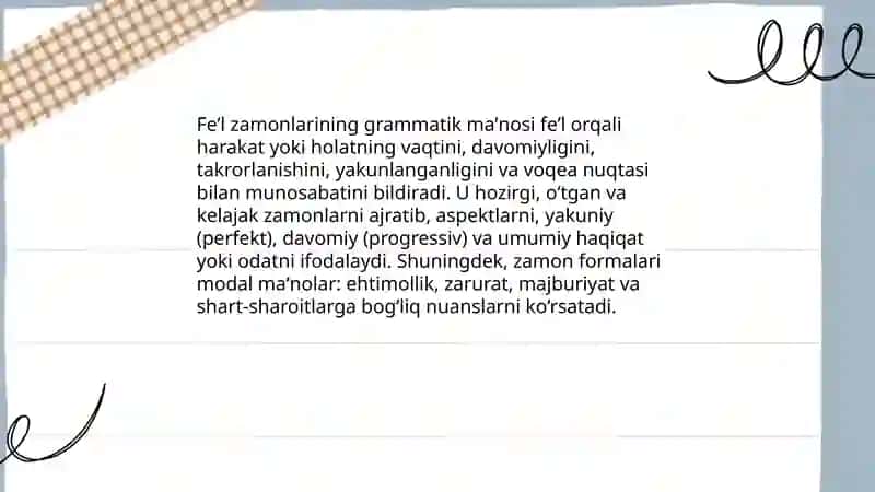 Grammatik ma'no 3