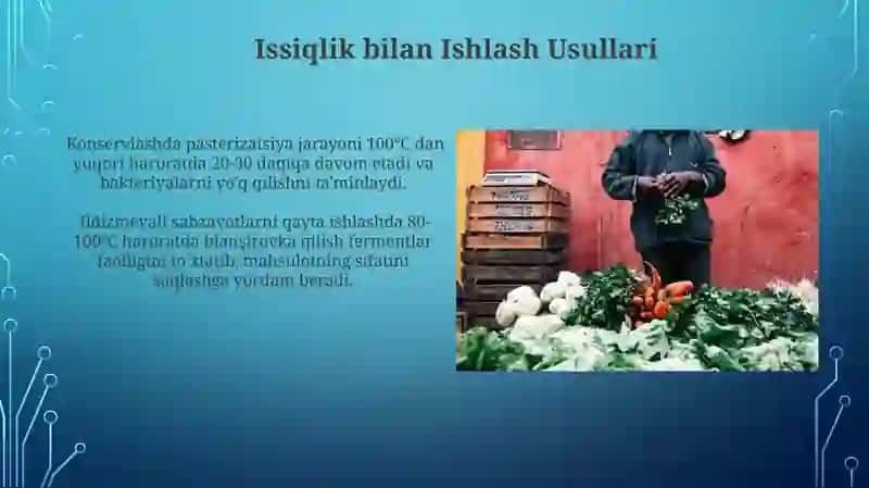 Ildizmevali Sabzavotlarni Qayta Ishlash Jarayonlari 3