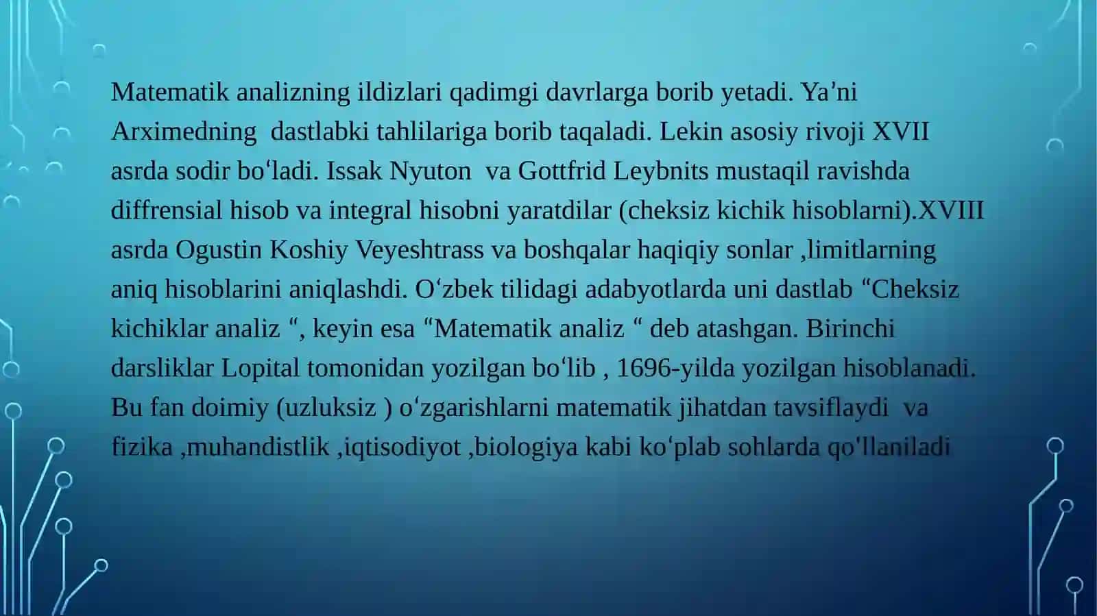 Ortogonal sistema bo‘yicha Fu‘re qatorlari 3