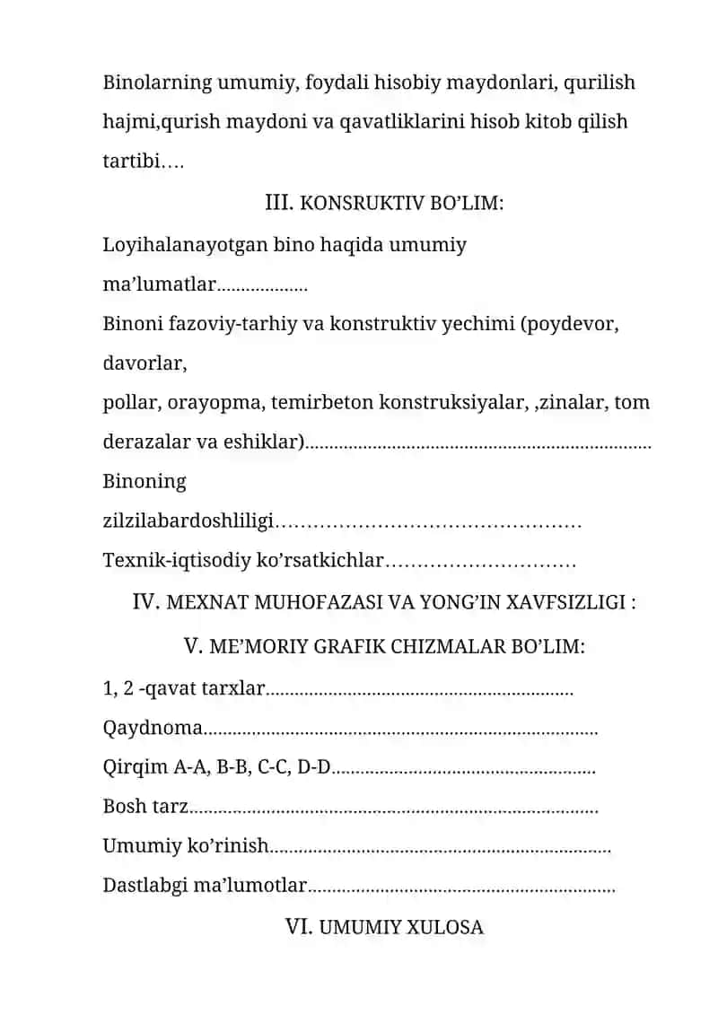 BINO VA INSHOOTLAR ARXITEKTURASI VA QURILISHI 3