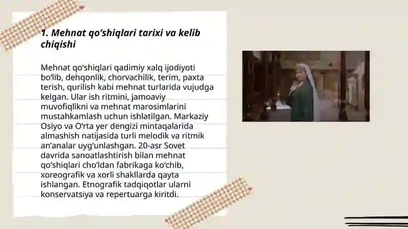 Mehnat qoʻshiqlari 3