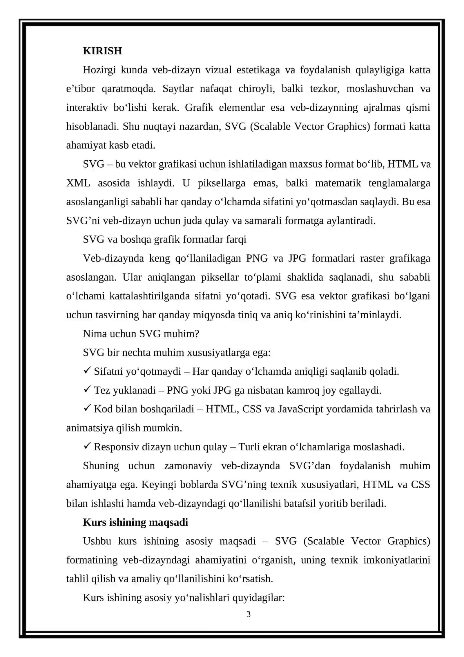 "SVG grafikasi va uning veb-dizayndagi qo’llanishi" 3