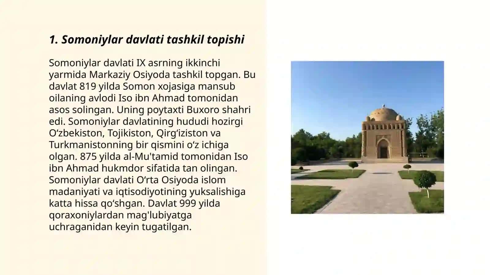 Somoniylar Tarixi 3