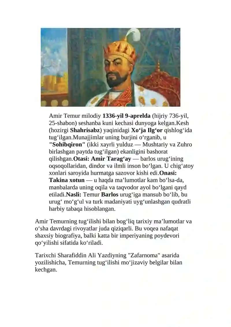 Amir Temur 3