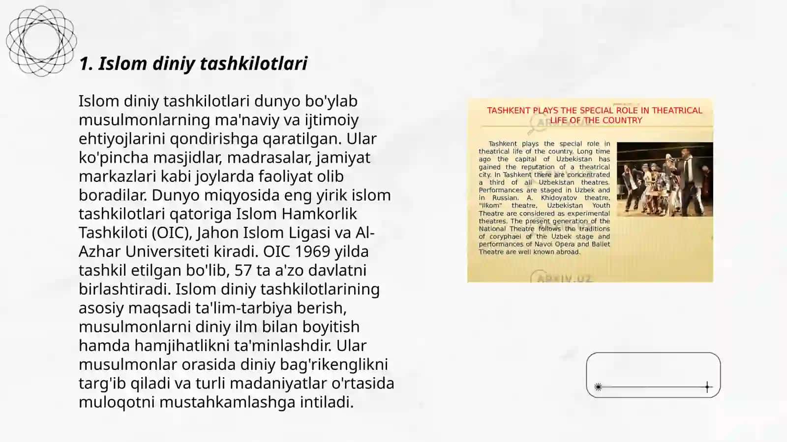 Islom diniy tashkilotlari 3