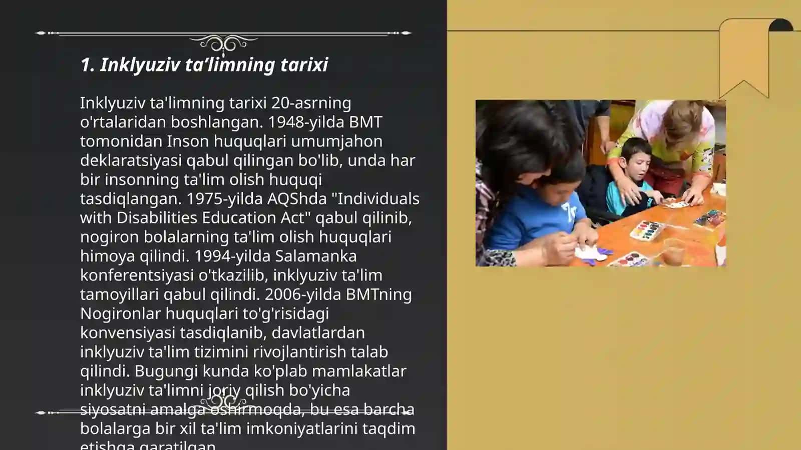 Inklyuziv taʼlimning psixologik pedagogik shakllari 3