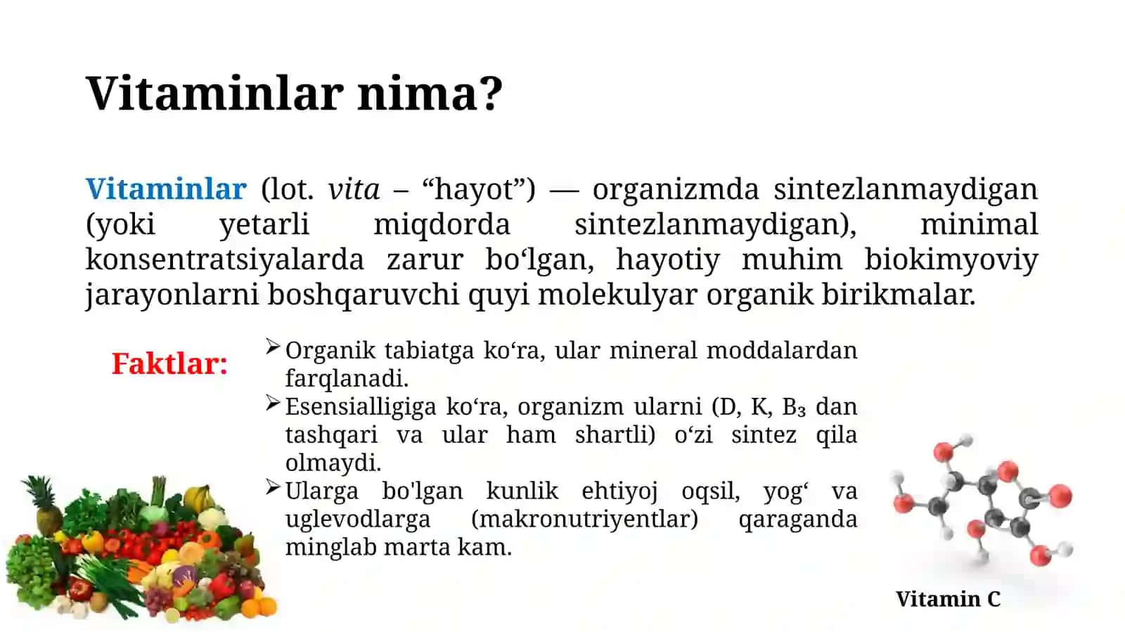Vitaminlar 3
