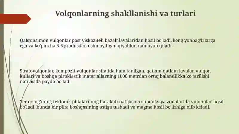 Vulqonlar haqida 3