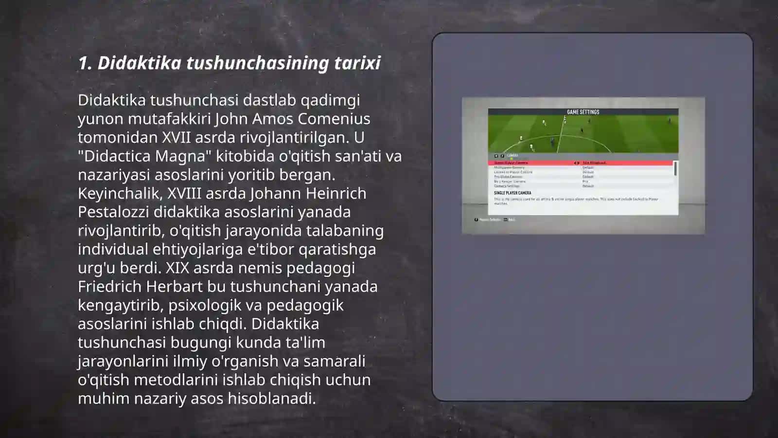 Didaktika tushunchasining mazmuni, fanning predmeti, maqsad va vazifalar 3