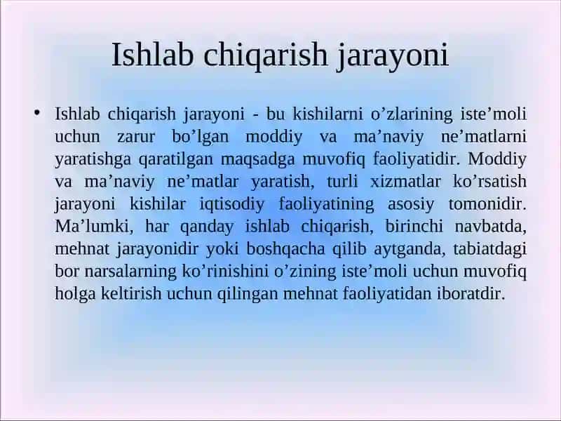Ishlab chiqarish jarayoni audit 3