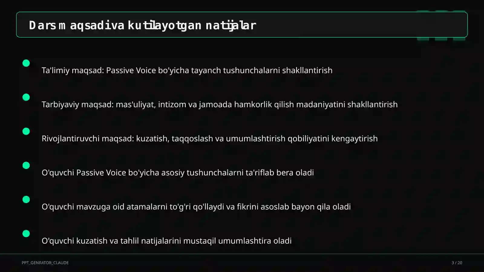 Ingliz tili (9-sinf) 3