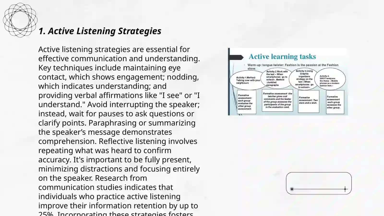 Techniques to develop receptive skills 3
