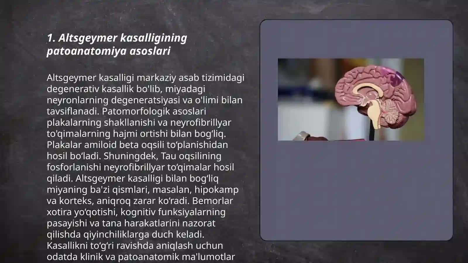 Altsgeymer kasalligi patalogik anatomiyasi va patomorfozi 3