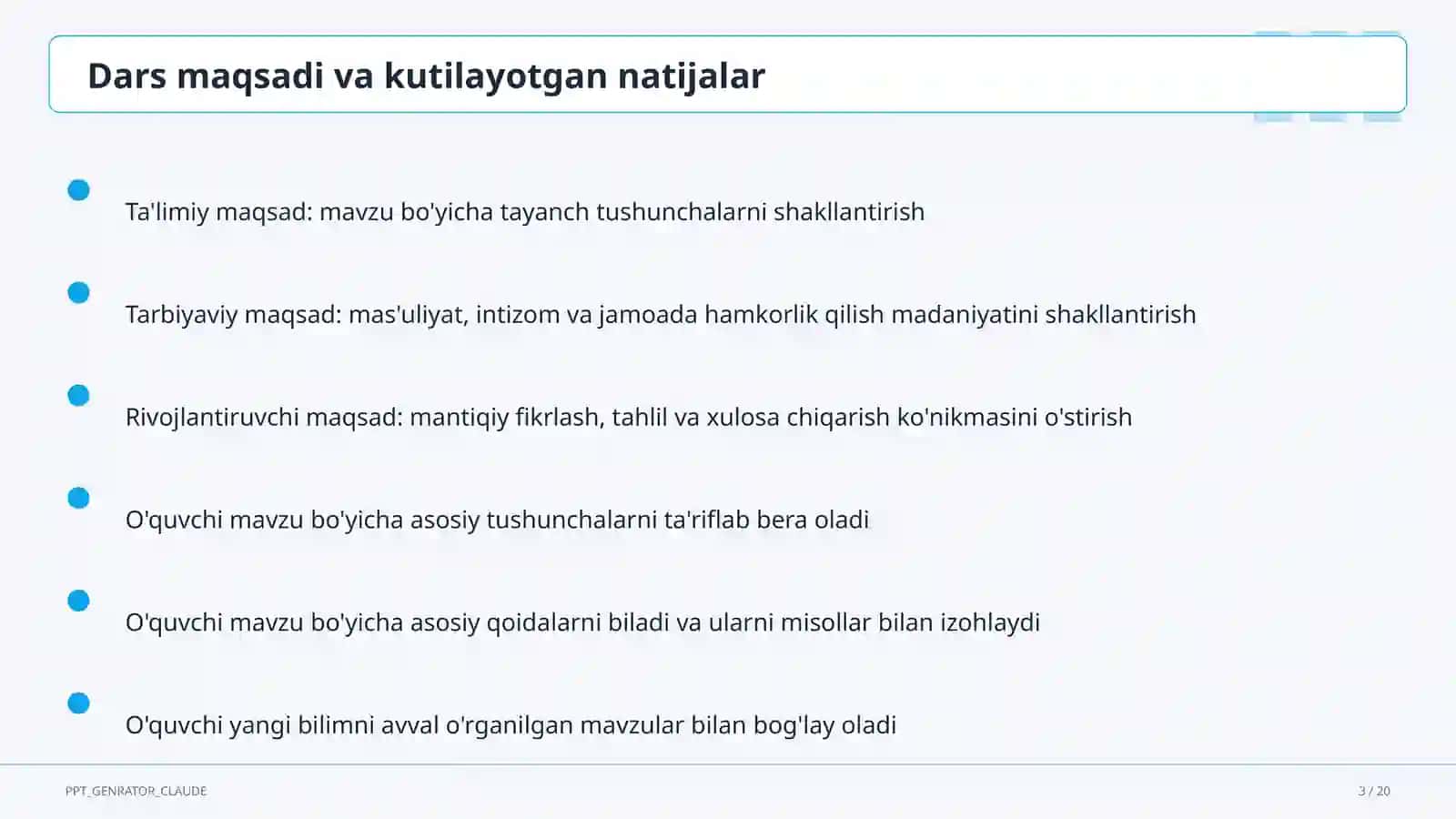 Odam organizmining tuzilishi: to'qima va organlar (8-sinf) 3